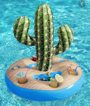 Isla Porta Bebidas Inflable Cactus BESTWAY Syopar E Commerce