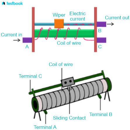 rheostat symbol  circuit diagram