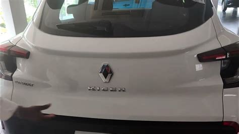 renault kiger ice cool white dual tone youtube