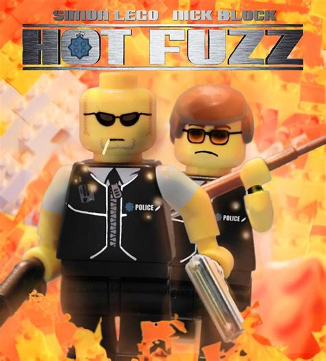 Hot Fuzz Lego Film Lego Poster Lego Movie