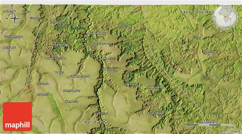 Satellite 3D Map of Shalusoke