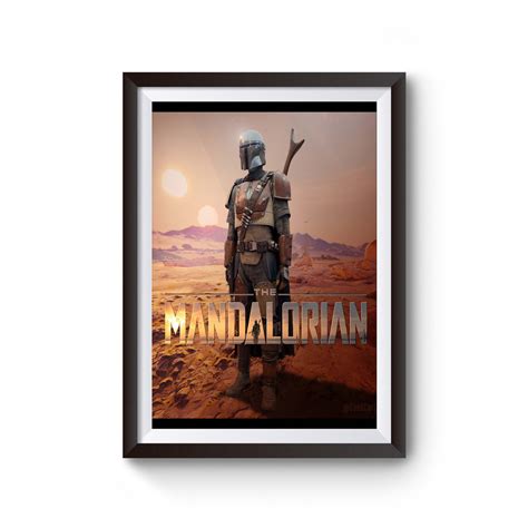 The Mandalorian Star Wars Poster