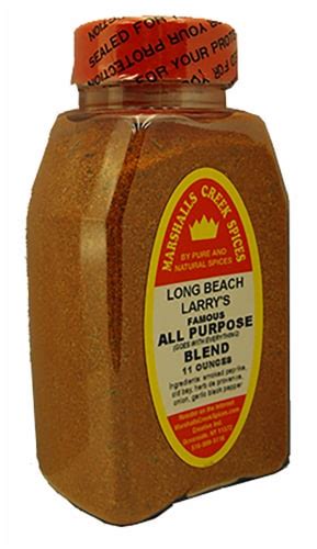 Long Beach Larry S Famous All Purpose Seasoning No Salt 11 Oz 3 Pack Marshalls Creek Spices 11