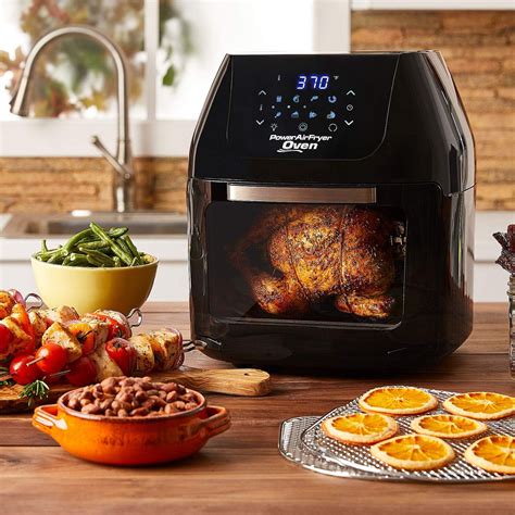 power airfryer xl  qt power air fryer oven     cooking features walmartcom