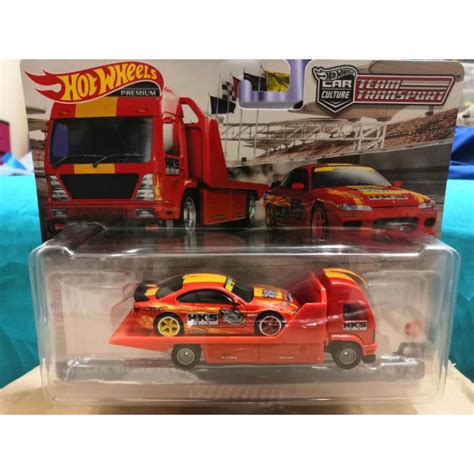 Hot Wheels Nissan Silvia S Team Transport Shopee Malaysia