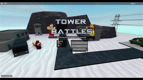 Zombies Attacking Roblox Tower Battles Youtube