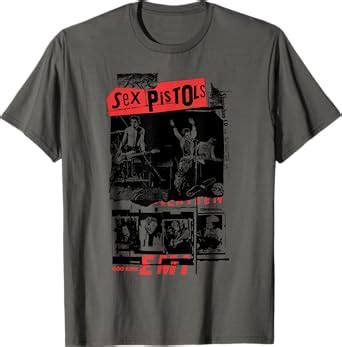 Sex Pistols Official Classic Photo Collage T Shirt Amazon Co Uk Fashion