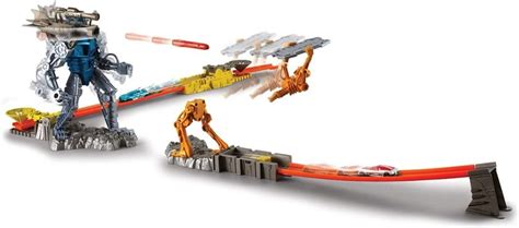 Hot Wheels Pista Cyborg Blaster Mundo Magico Jugueter A Mundo M Gico
