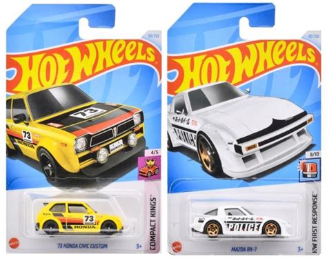 仮予約PRE ORDER HOT WHEELS ベーシック 日本車4種セット 国内流通版 裏面日本語 2024年4月初旬入荷予定 attictoyz アティックトイズ