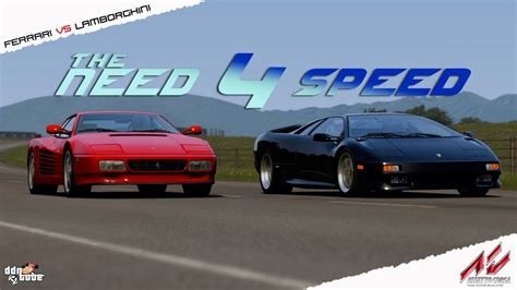 Assetto Corsa The Need For Speed Mod Test Drive At Highland Youtube