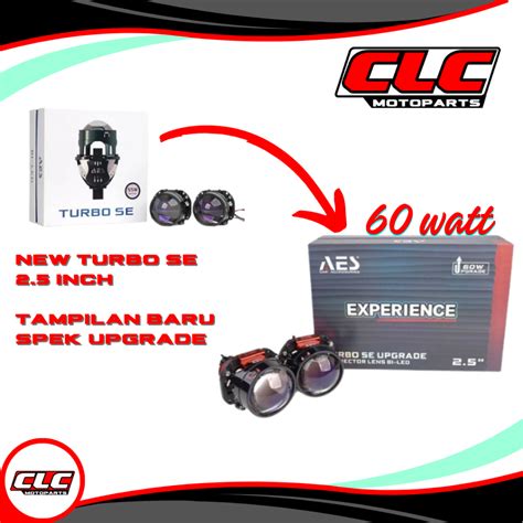 Jual Projie Biled AES TURBO SE EXPERIENCE 60 Watt 2 5 Inch Shopee