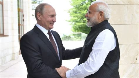 Le Pm Narendra Modi Et Vladimir Poutine Se Rencontreront Aujourd Hui