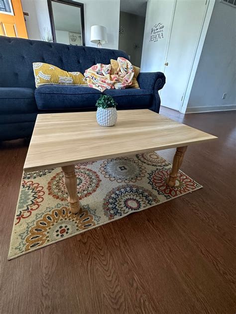Poplar Coffee Table Etsy