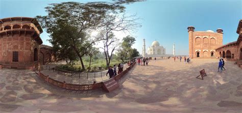 taj mahal  panorama serge truevirtualtours
