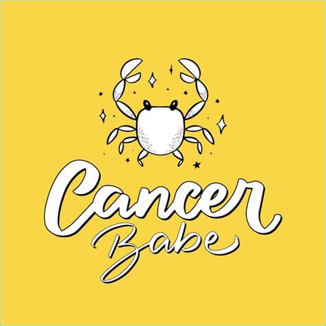 Premium Vector Cancer Babe