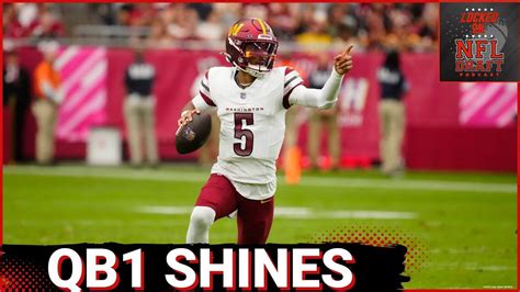 Commanders QB Jayden Daniels continues to make history | wusa9.com