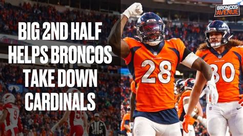 Instant Reactions To Broncos Win At Home Against Cardinals And A Crazy