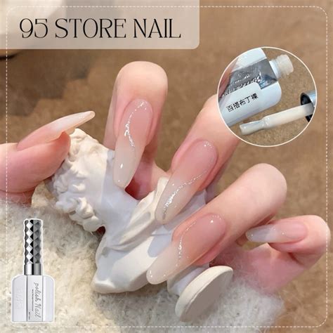 sơn gel Thạch trắng sữa đục ANNIES 16ml thạch nude kem làm ombre đầu