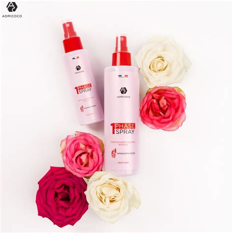 Однофазный спрей для легкого расчесывания и блеска волос ADRICOCO с ...