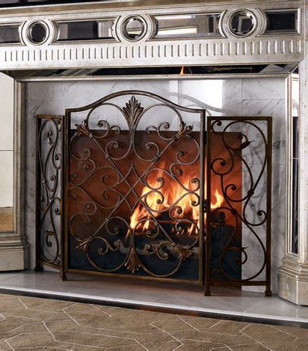 black iron fire screen   price  noida brass man india