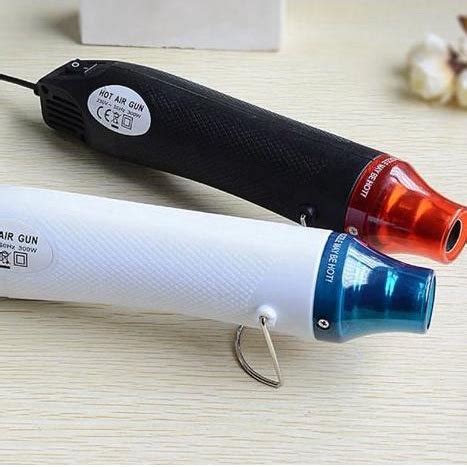 Jual Mini Hot Gun Hot Air Gun Heat Gun Heat Tools Shrinking Low Power 300W Putih Shopee