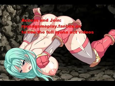 Cute Green Haired Lady Having Sex With Invisible Men In Erotic Hentai Ryona Game Video XNXX