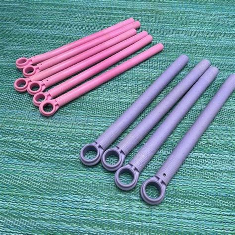 10 Conair Hot Stix Sticks Flexible Rubber Rollers Curlers Replacements