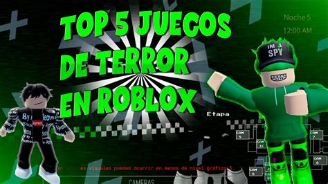 Top 5 Juegos De Terror En Roblox Para Jugar Con Amigos Youtube