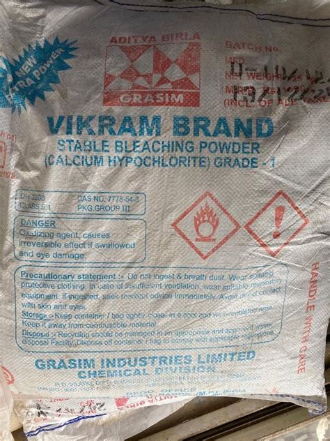 Industrial Grade Aditya Birla Bleaching Powder Kg At Rs Kg