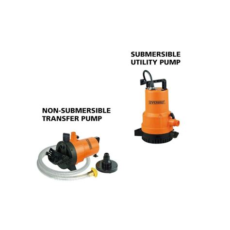 Everbilt Hp In Submersible Utility And Transfer Pump