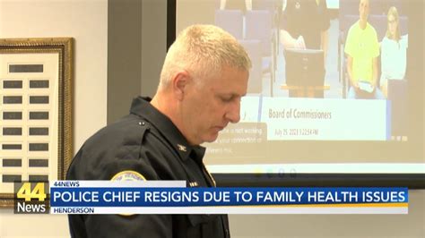 Henderson Police Chief Resigns Youtube