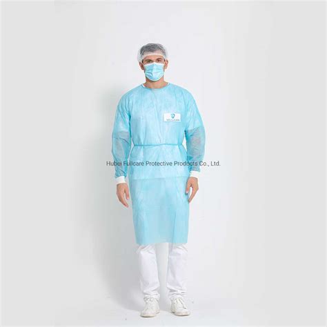 Disposable Sterile Non Woven Surgical Gown China Isolation Gown And Isolation Garments