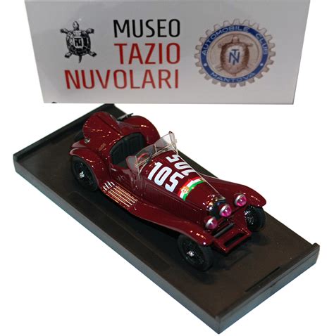 Modellino Brumm Alfa Romeo Museo Tazio Nuvolari