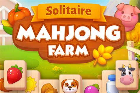 Solitaire Mahjong Farm Onlihe Hra Hrajte Nyní