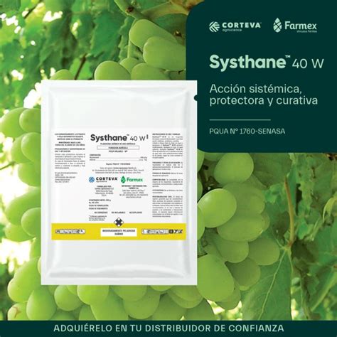 “systhane 40 W” Fungicida Preventivo Y Curativo Para El Control De Oídium Y Otros Patógenos