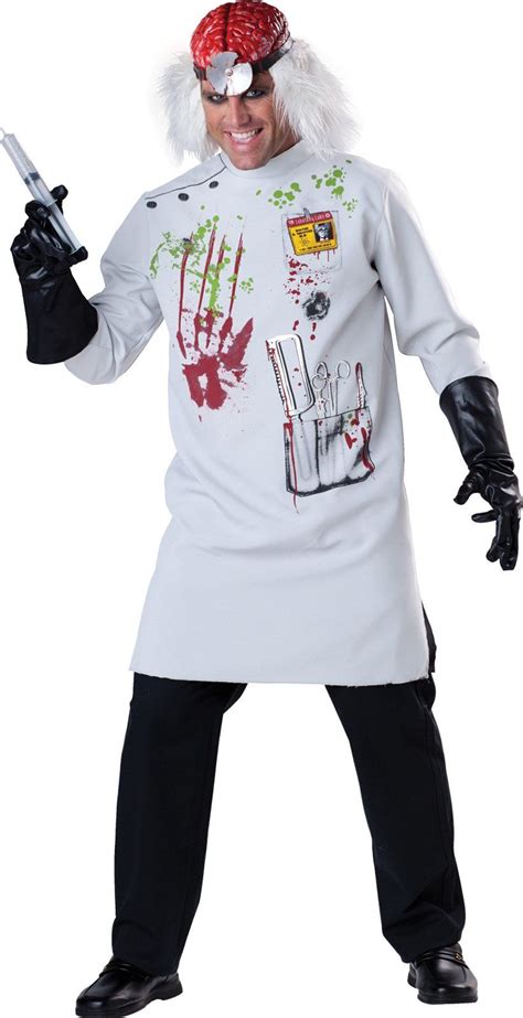 Mad Scientist Adult Costume The Mad Scientist Adult Costume Includes A