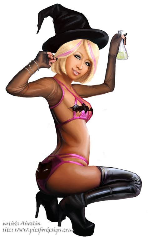 Halloween Witch By Aivelin Hentai Foundry