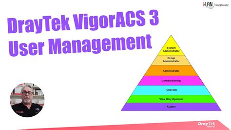 Webinar DrayTek VigorACS 3 User Management YouTube