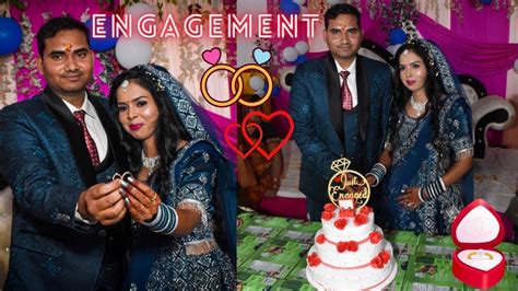 Our Engagement Vlog Ring Ceremony Cake Ceremony Joy And Indian