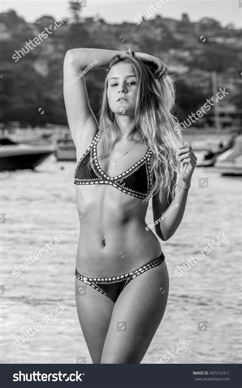 Portrait Sexy Brazilian Girl Wear Bikini Stock Photo Edit Now 437216311
