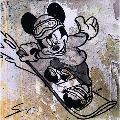 Mickey Mouse Graffiti Drawings