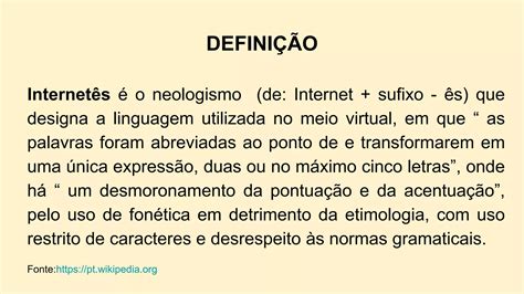 O Uso Do Internet S Na L Ngua Portuguesa Ppt