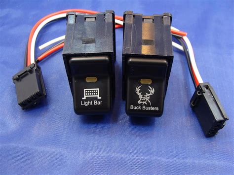Fits The Jeep Tj Rocker Switch Pair Light Bar Buck