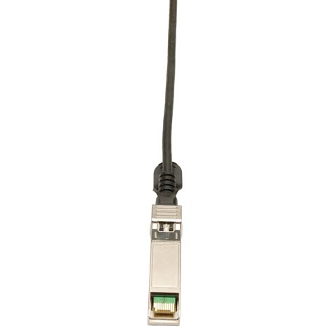 sfp gbase cu passive twinax copper cable black  eaton