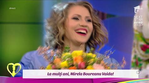 Surpriz De Propor Ii N Platoul K La Mul I Ani Mirela Boureanu