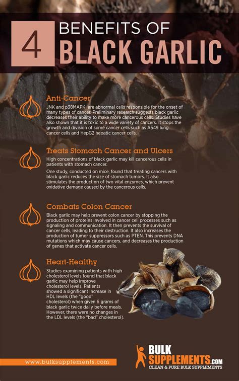The Benefits Of Fermented Black Garlic - health benefits