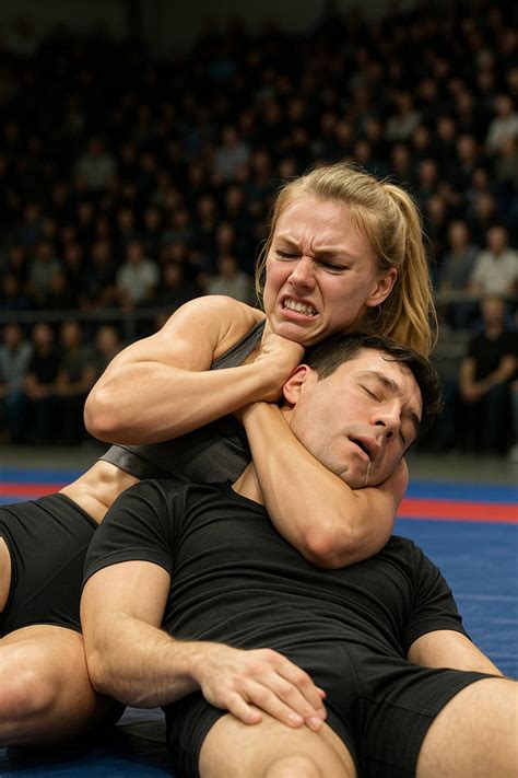 Girl ArmChokes Guy in BJJ Cup 12 - July 2025 by IgWtm on DeviantArt