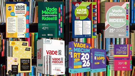 Qual Melhor Vade Mecum - Qual é o melhor Vade Mecum 2026? Ranking Comparativo - Foca na vaga