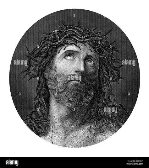 Une Illustration Gravée Représentant Le Portrait De La Crucifixion De