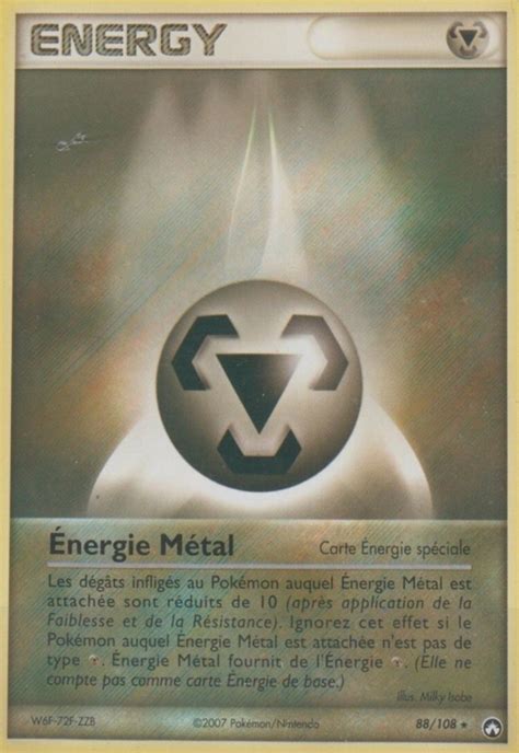 Énergie Métal EX Gardiens du Pouvoir 88 Poképédia